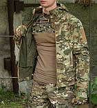 Комплект форми Soft Shell Caiman мультикам куртка + штани G2 та убакс G4 ТМ, фото 5