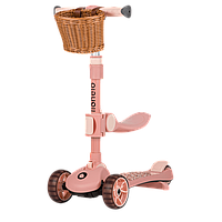 Дитячий самокат Lionelo FRANKY PINK ROSE