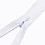Потайна блискавка білого кольору, довжина 100 см, фото 3