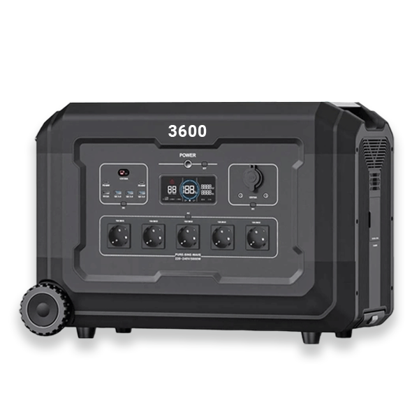 Портативна зарядна станція SOUOP S3-3600 Вт - фото 1 - id-p2102784529