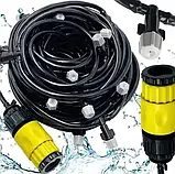 Система поливання туман Душ-зрошувач води для тераси та саду Patio Mistcooling Kit BD-10FT 10 метрів SV227, фото 5