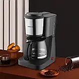 Кавоварка електрична SOKANY парового типу 650W SK-125 SV227, фото 5