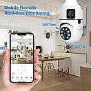 IP Wi-Fi камера UKC SQ02 2 незалежні об'єктиви 3MPx+3MPx (v380 APP), фото 6