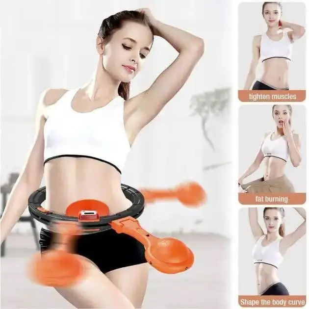 Обруч масажний для схуднення Intelligent Hula Hoop 7803 AuraHome, фото 1