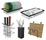 Сушарка для посуду Kitchen rack double deck design SV227, фото 3
