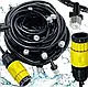 Система полива туман Душ-ороситель воды для террасы и сада Patio Mistcooling Kit BD-10FT 10 метров YU227 - фото 4 - id-p2322304569