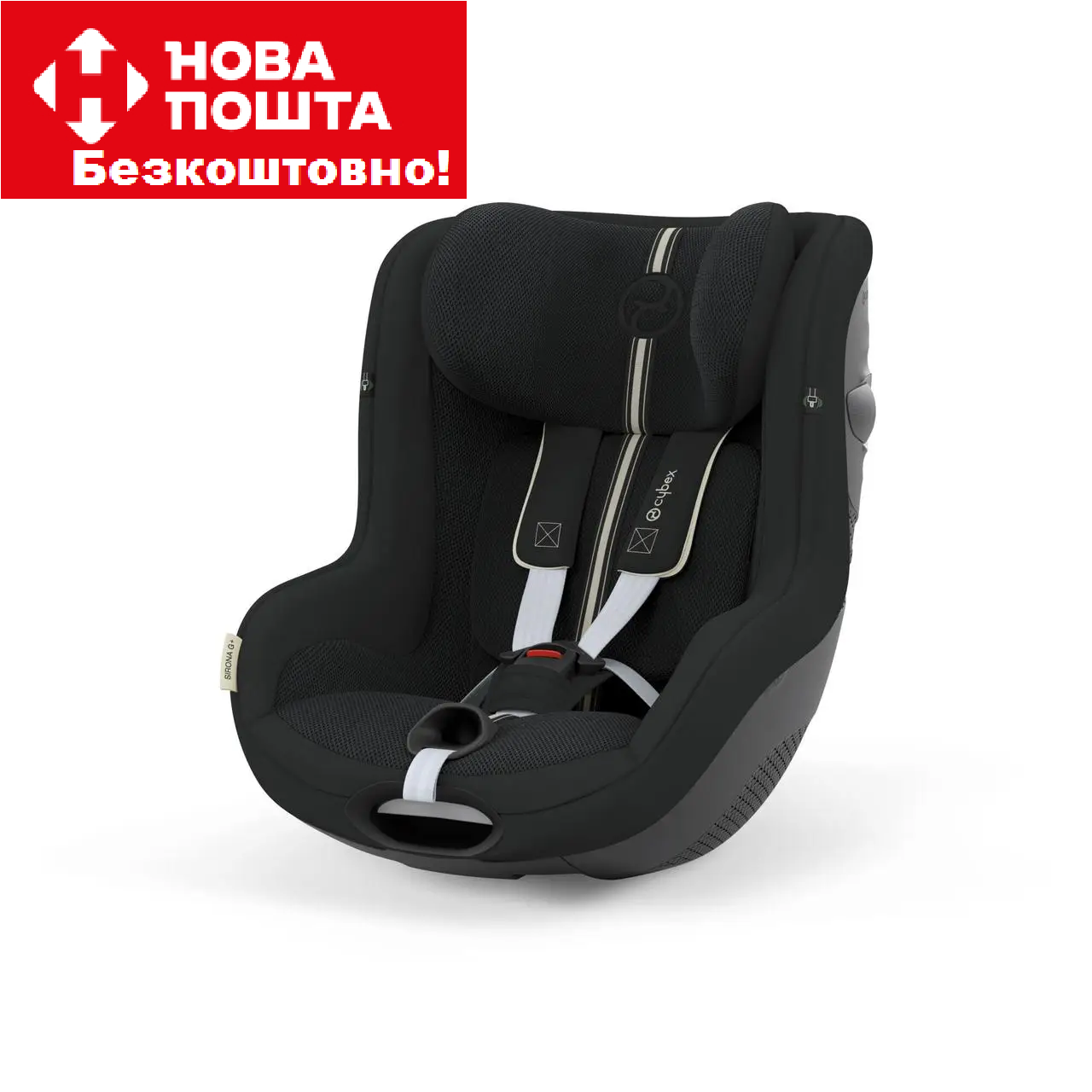 Автокресло Cybex Sirona G i-Size Plus Moon Black, фото 1