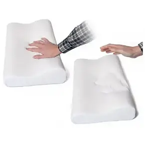 Ортопедична подушка Comfort Memory Pillow з наволочкою подушка з пам'яттю Біла YU227, фото 1