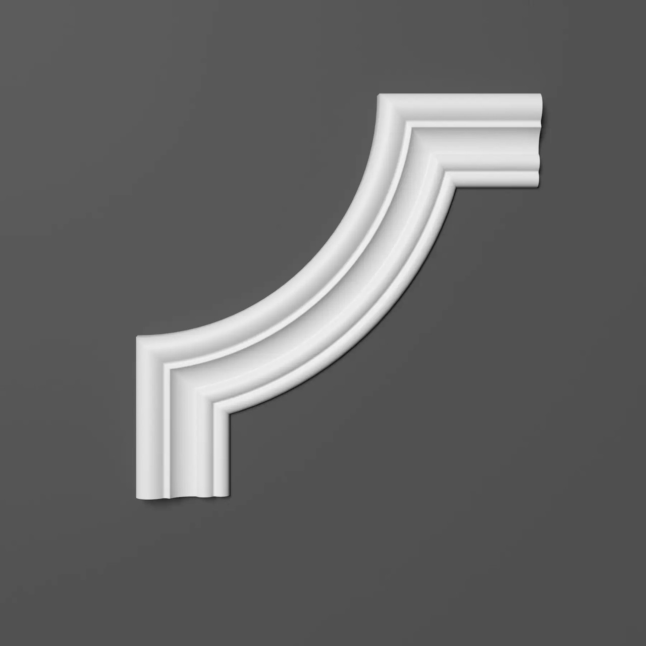 Кутовий елемент поліуретановий Grand Decor HCR 524-1, фото 1