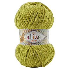 Пряжа Alize Softy PLUS / Софті Плюс, колір № 11, оливковий