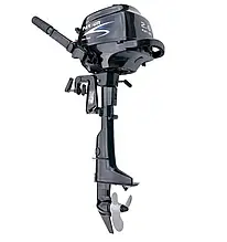 Лодочний мотор Parsun F 2.6 BML 4-тактний 2.6 к.с. румпельна система подовжений дейдвуд 508 мм