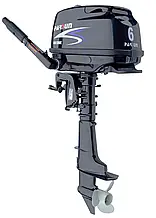 Лодковий мотор Parsun F 6 A BMS 4-тактний 6 к.с. з румпельним управлінням економічний та надійний для рибалки та прогулянок