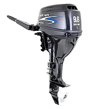 Лодочний мотор Parsun F 9.8 BMS DC 4-х тактний потужність 9.8 к.с. ручний запуск економічний 12V генератор