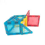 Конструктор на 45 деталей магнітний дитячий різнокольоровий на 45 деталей, фото 2