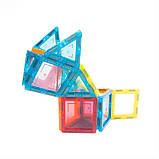 Конструктор на 45 деталей магнітний дитячий різнокольоровий на 45 деталей, фото 3