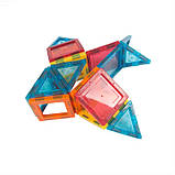 Конструктор на 45 деталей магнітний дитячий різнокольоровий на 45 деталей, фото 5