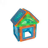 Конструктор на 45 деталей магнітний дитячий різнокольоровий на 45 деталей, фото 6