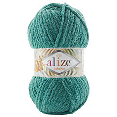Пряжа Alize Softy PLUS / Софті Плюс, колір № 532, смарагдовий