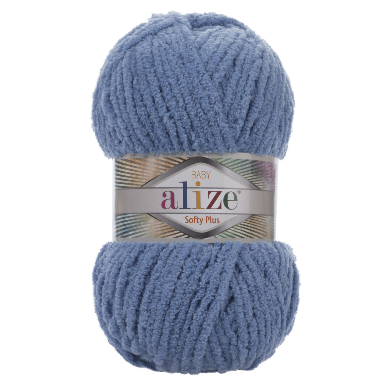 Пряжа Alize Softy PLUS / Софті Плюс, колір № 374, джинсовий