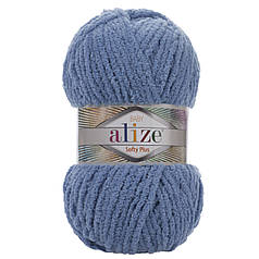 Пряжа Alize Softy PLUS / Софті Плюс, колір № 374, джинсовий
