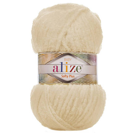 Пряжа Alize Softy PLUS / Софті Плюс, колір № 310, медовий, фото 1