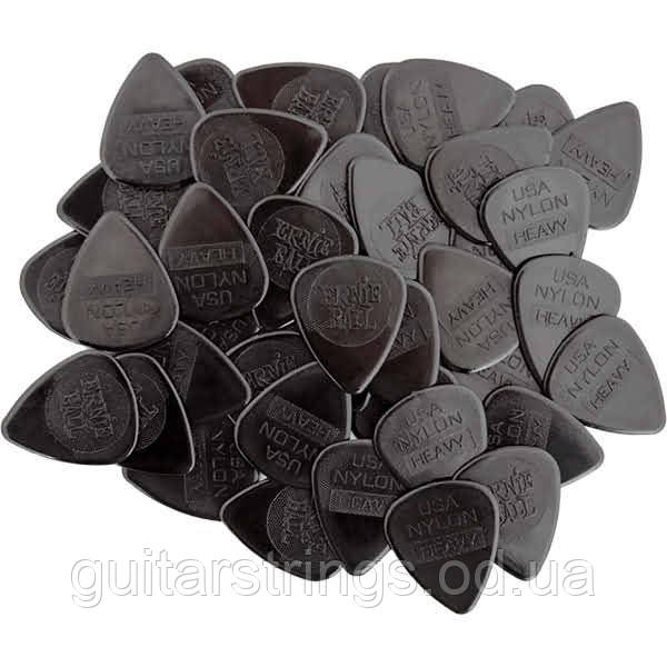 Медиатор Ernie Ball 9132 Nylon Injection Molded Guitar Pick Heavy 0.97 mm, фото 1
