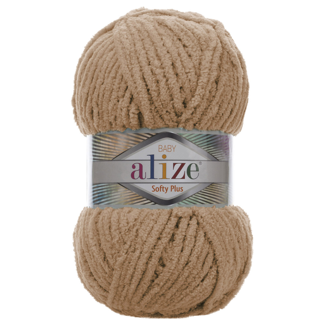 Пряжа Alize Softy PLUS / Софті Плюс, колір № 199, світло-коричневий