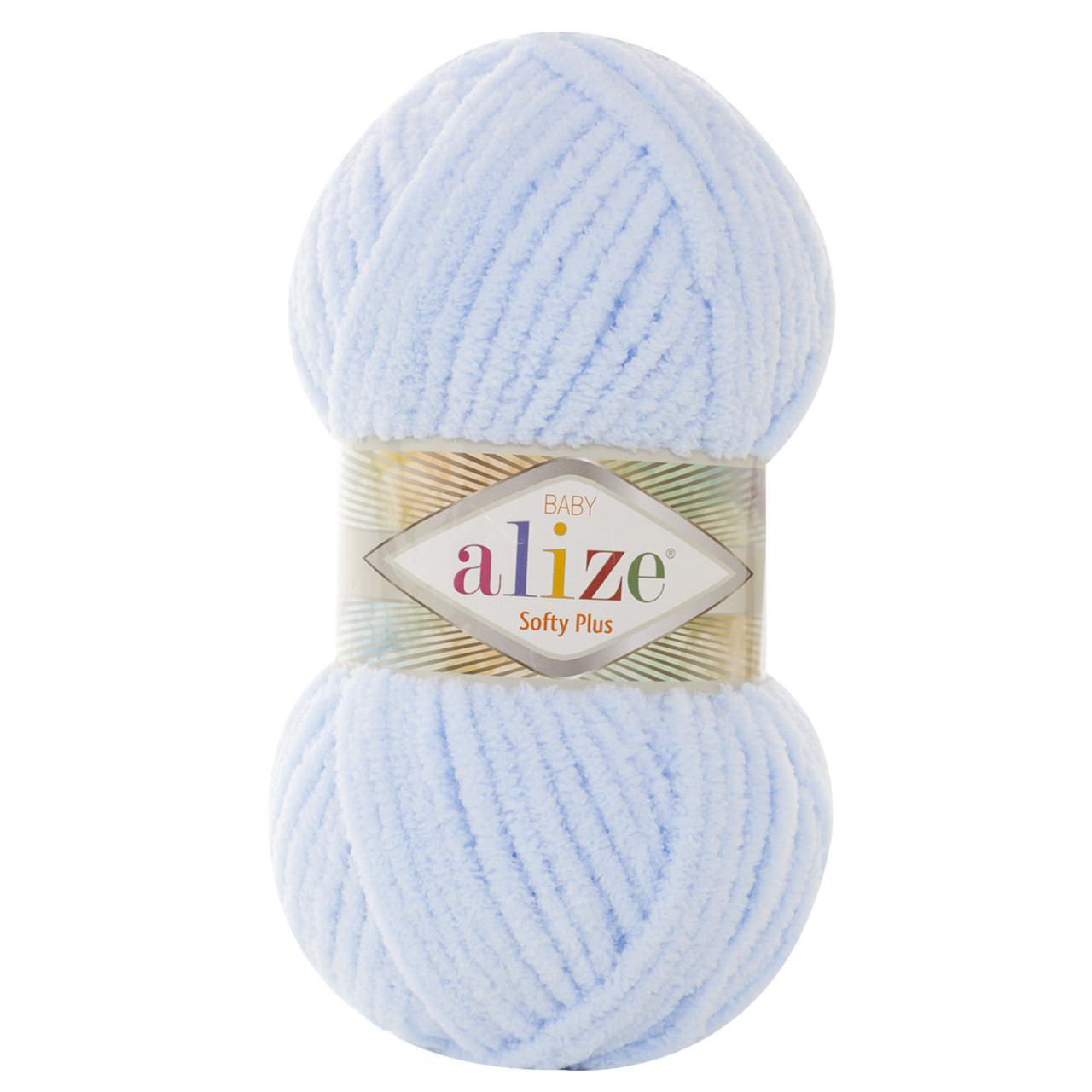 Пряжа Alize Softy PLUS / Софті Плюс, колір № 183, льодяний кристал