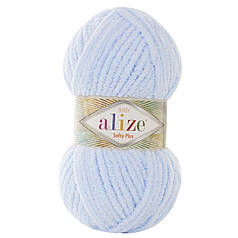 Пряжа Alize Softy PLUS / Софті Плюс, колір № 183, льодяний кристал