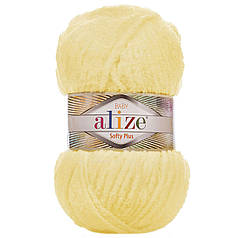 Пряжа Alize Softy PLUS / Софті Плюс, колір № 13, маргаритка