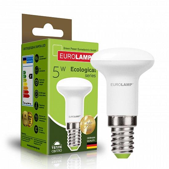 LED Лампа рефлекторна EUROLAMP R39-5W-E14-3000K, фото 1