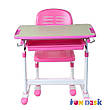 Комплект парта і стілець-трансформери FunDesk Piccolino Pink, фото 7