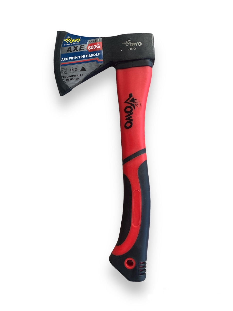 Сокира 0,8 кг "VOWO" пластикова ручка