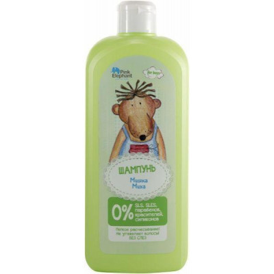 Дитячий шампунь Pink Elephant Ведмедик Міха 500 мл (8588006040937), фото 1