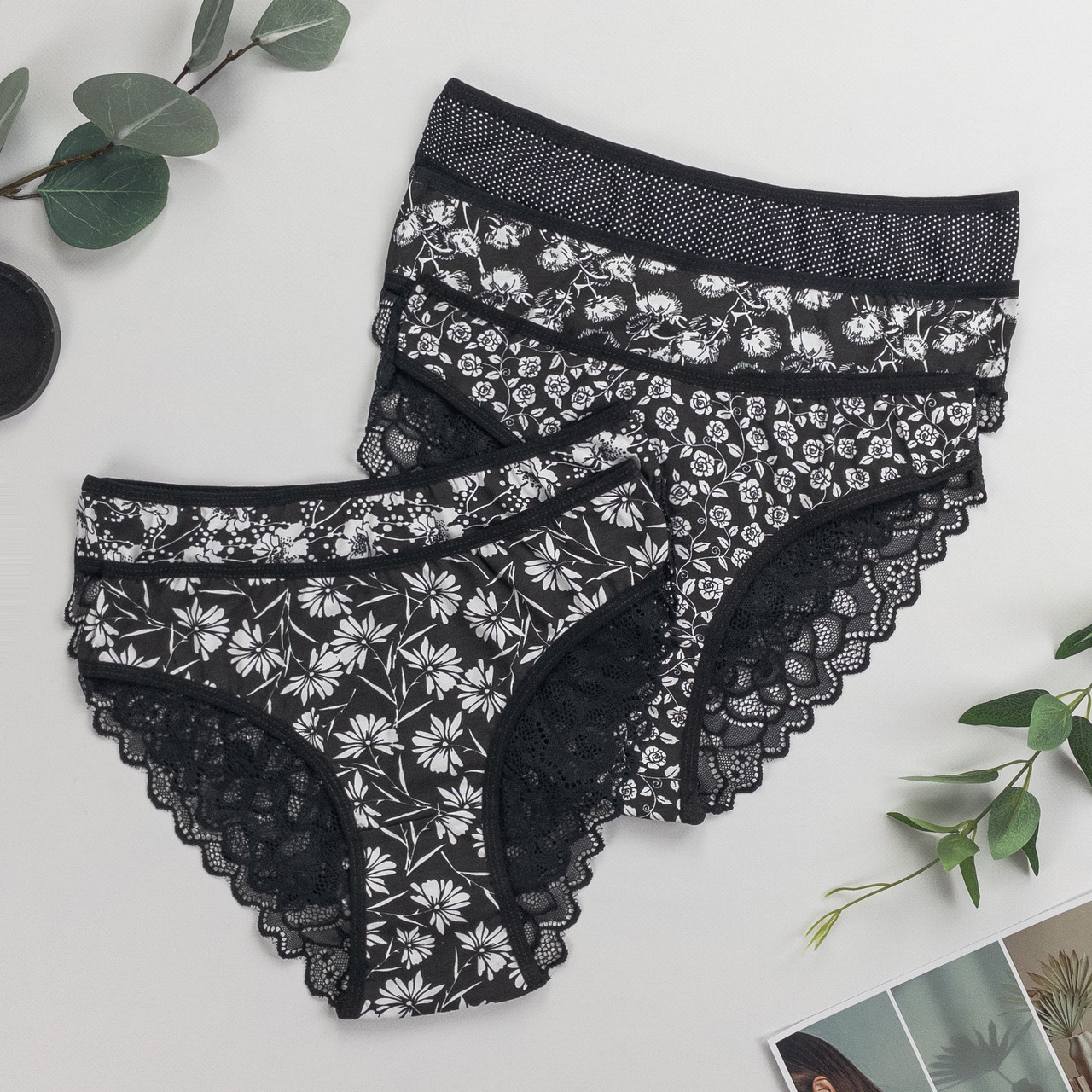 Труси-сліпи жіночі Nicoletta Туреччина M | 5 шт., фото 1