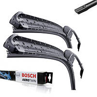 650/500мм AUDI Q7 с 2019-- дворники Bosch AeroTwin для авто c форсунками на рычагах дворников