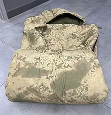 Спальний мішок WOLFTRAP тактичний 190 х 70, колір Жандарм, температура до -15, силіконовий міфлон, фото 3