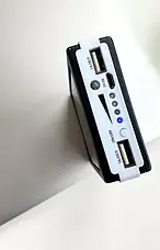 УМБ Power Bank Solar 90000 mAh мобільне зарядне із сонячною панеллю та лампою, Power Bank Charger ART-4531, фото 6