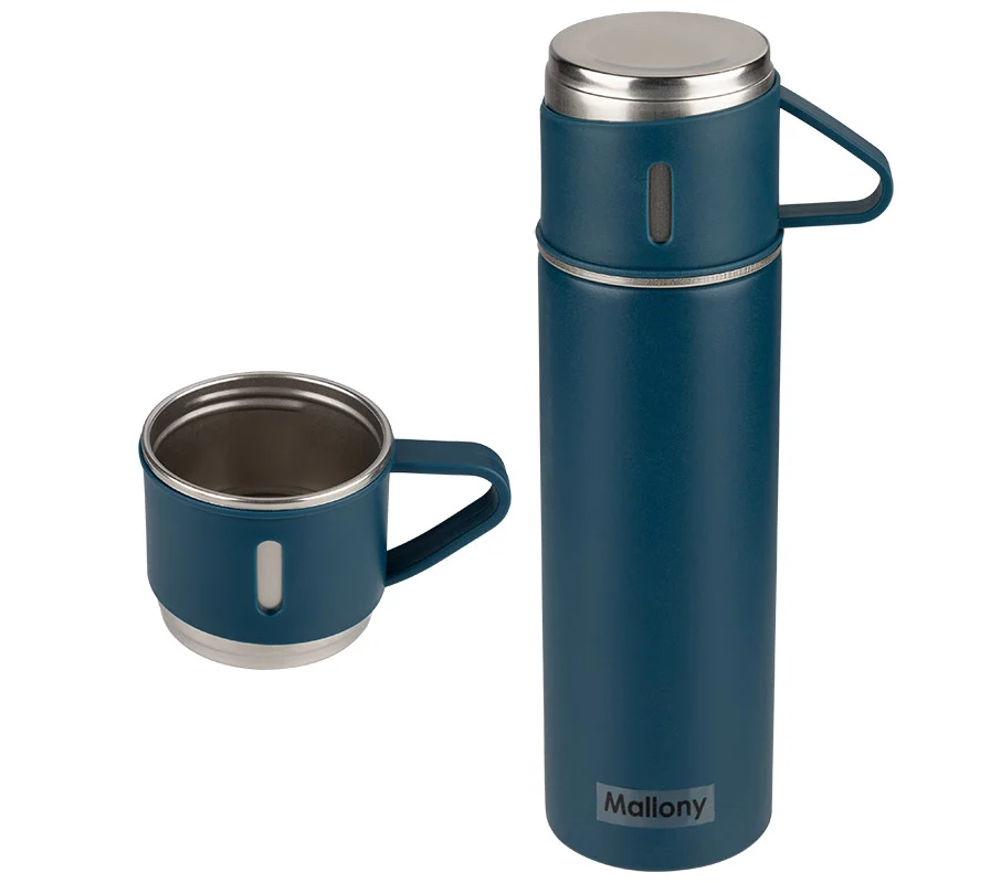 Термос вакуумний з чашкою CUP 925 500 мл Подарунковий набір