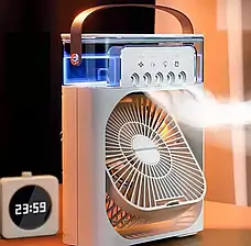 Великий Вентилятор від USB настільний із трьома режимами швидкості та регулюванням кута нахилу 9418, фото 3