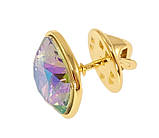 Брошка Xuping колір 14K з кристалами Swarovski "Кристал Paradise Shine" 14х14мм, фото 3