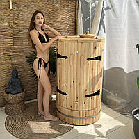 Фіто бочка, міні сауна з дерева, баня бочка
