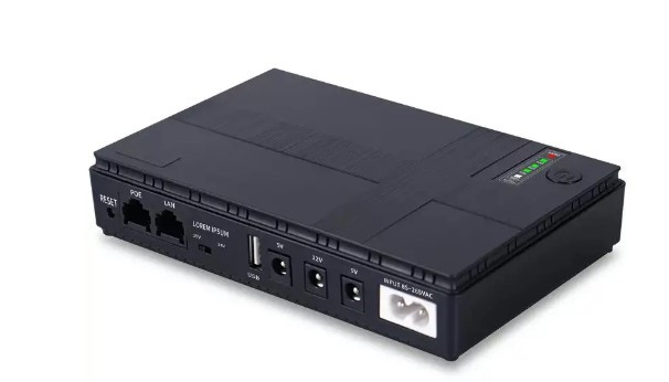 ДБЖ для роутерів/комутаторів DC1018P, 18W, Output: USB-5V, DC-5V / 9V / 12 V, POE-15 / 24V