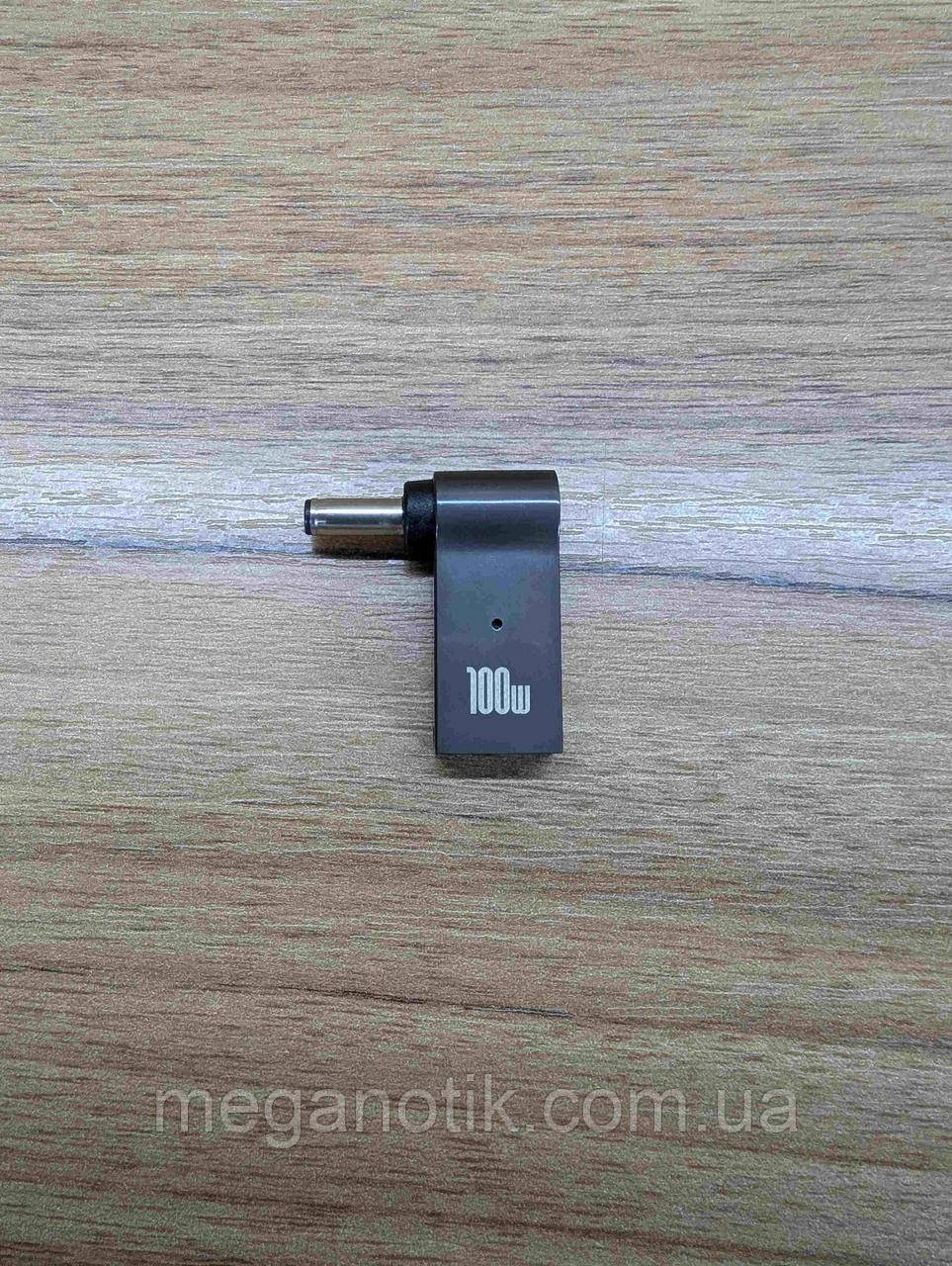 DC-переходник Type-c на DC 7.4x5.0 pin Dell до 100W новый (K668), фото 1