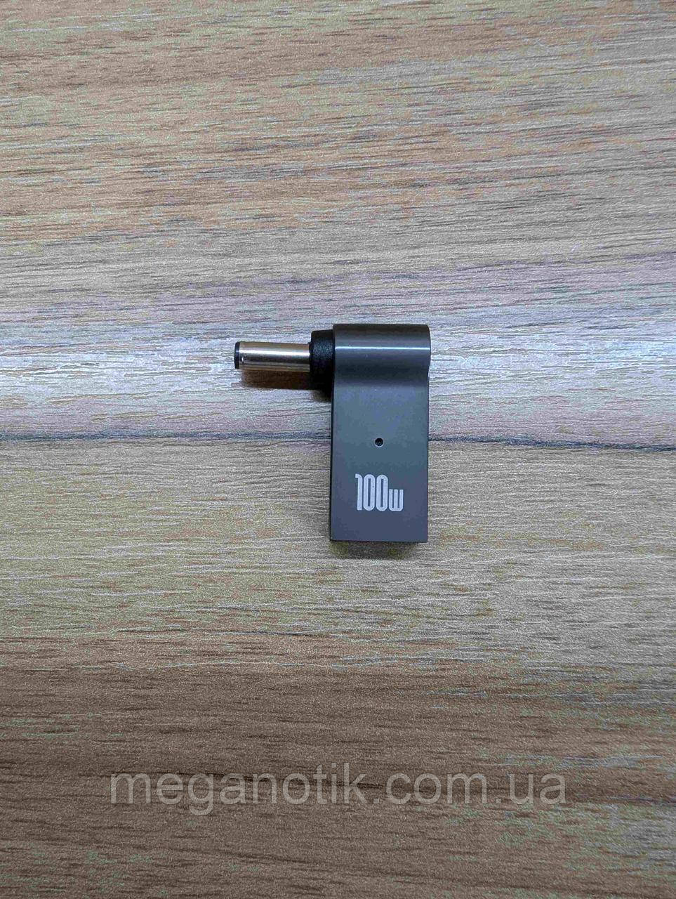 DC-переходник Type-c на DC 4.5x3.0 pin Dell до 100W новый (K671), фото 1