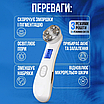 Масажер для обличчя мікрострумовий ультразвуковий з функцією EMS RF та LED світлотерапії з мікрострумами скрабер, фото 4