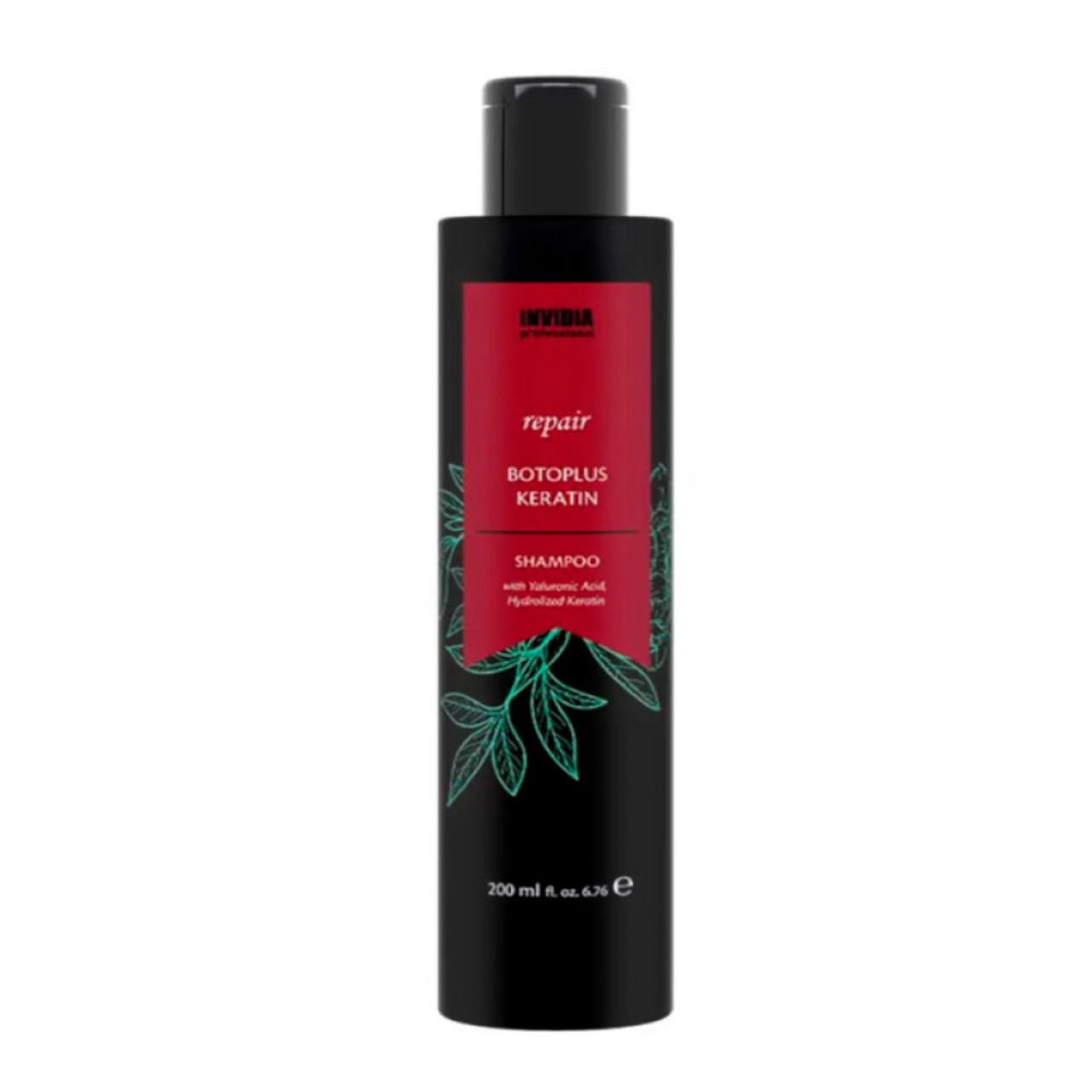 Шампунь відновлюючий Invidia Botoplus Keratin Shampoo для пошкодженого волосся з кератином (EIN2042) 200 мл