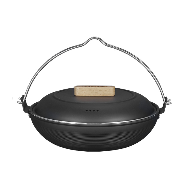 Туристичний сотейник котелок з кришкою Naturehike CNK2300CJ014 із алюмінію 2.6л