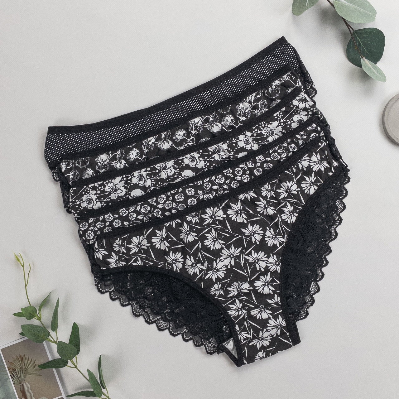 Труси жіночі сліпи Nicoletta Туреччина батал 3XL | 5 шт.