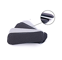 Вологостійкі змінні файли для педикюру чорного кольору 12*4 см. 150 грит (50 шт/уп.)